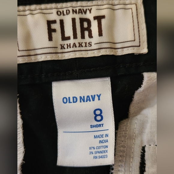 DIY Old Navy Flirt Khakis PINSTRIPED BY HAND - Picture 3 of 10